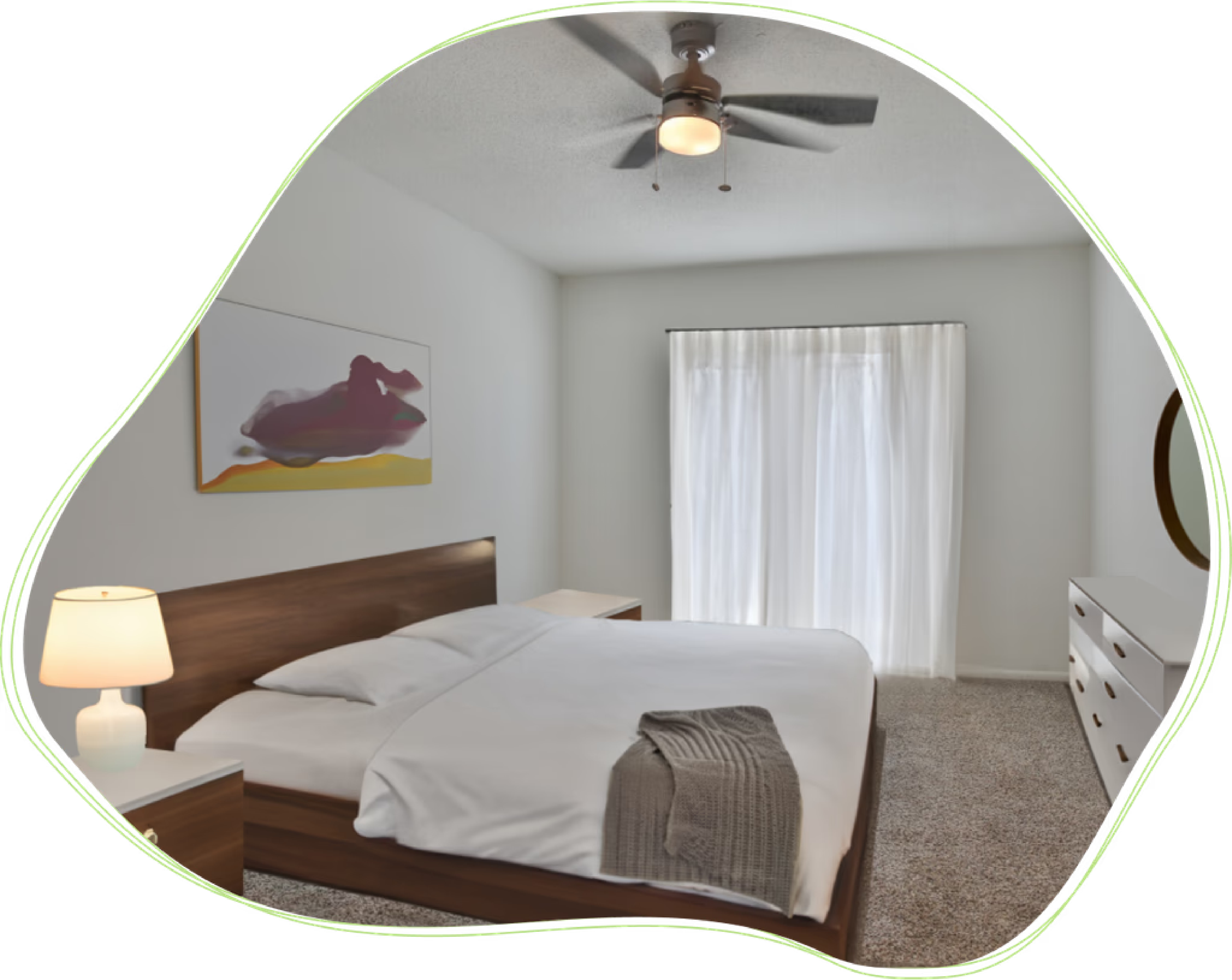 interior bedroom Tree Top